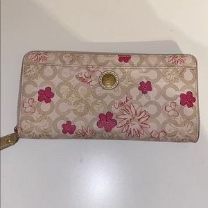 Floral original COACH wallet